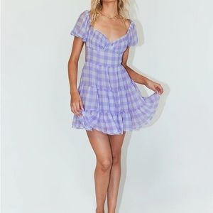 Princess Polly Dani mini dress lilac